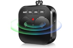 FETUIO Anti Barking Device for Dogs. Auto Dog Bark Deterrent Devices with 3 Modes. Rechargeable Ultrasonic Bark Box Dog Barking Silencer Safe Human & Dogs. Effective Stop Dog Barking Devices Indoor & Outdoor