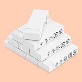 Amazon Basics Block White Eraser, 10 Count (Pack of 1)