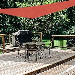 AsterOutdoor Sun Shade Sail Triangle 16' x 16' x