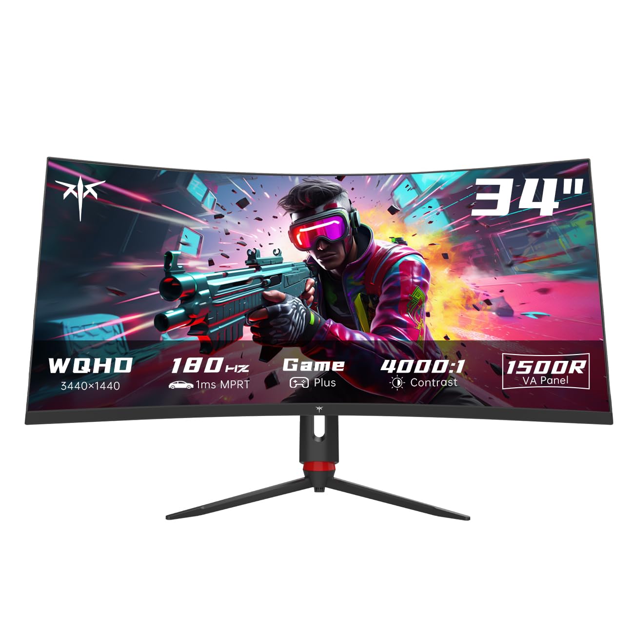 Mua KTC 34 Inch Ultrawide Monitor, 180Hz WQHD 3440X1440 Curved Gaming ...