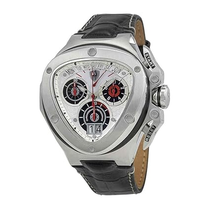 Spyder Silver Dial Mens Chronograph Watch 3009