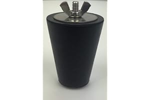 KASIYLUX 1 1/4'' - 2'' Commercial Quality Winter Plug # 7-10 Rubber Tapered Plug for Swimming Pools (1)