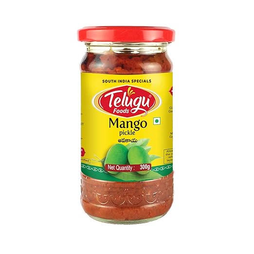Telugu Foods Mango Pickle(300gms)
