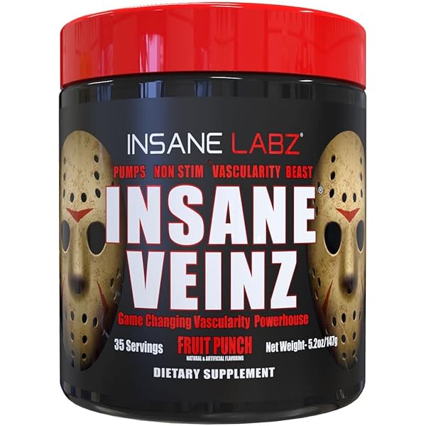 Insane Labz Psychotic, High Stimulant Pre Workout Powder, Extreme