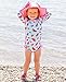 RuffleButts® Baby/Toddler Girls Whimsy Watermelons One Piece Rash Guard - 3-6m