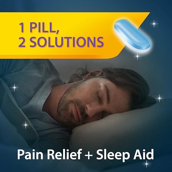 UNISOM PM PAIN NIGHTTIME SLEEP-AID + PAIN RELIEVER, ACETAMINOPHEN & DIPHENHYDRAMINE HCI, 30 CAPLETS, 50MG