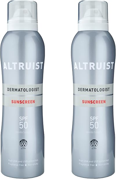ALTRUIST spray 200 ml Pack of 2 Sunscreen Brand Altruist Dermatologist