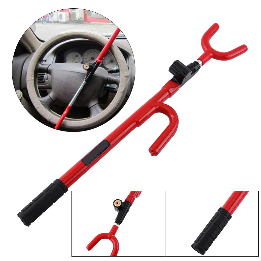 AREO 195 Universal Vehicle Car AntiTheft Car Steering Wheel Lock