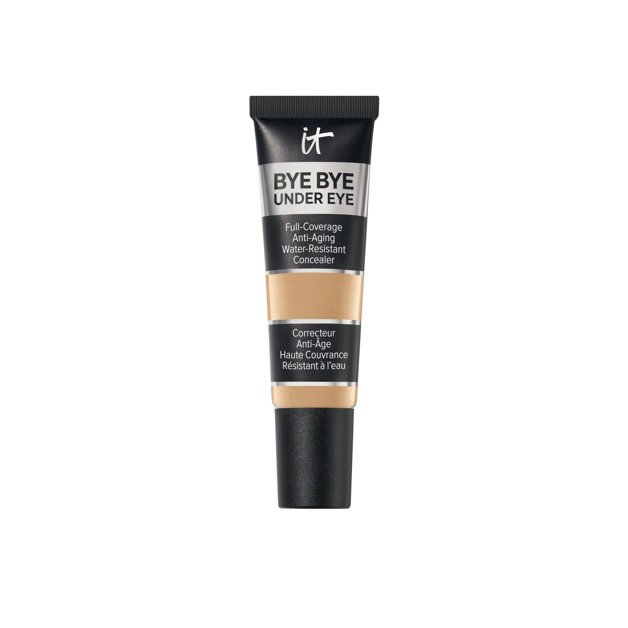 IT Cosmetics Bye Bye Under Eye Concealer, Highly Pigmented and Water-Resistant with Long-Wearing Finish