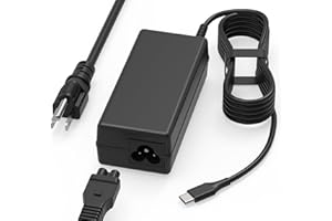 YEOTSMUT 65W 45W USB C Charger for Dell Chromebook Charger 3100 3300 3380 3400 3500 5190 5300 5400 Latitude 5000 5420 5520 5320 7410 7310 XPS 13 9250 9360 9365 9370 9380 9350 Type C Travel Laptop Power Adapter