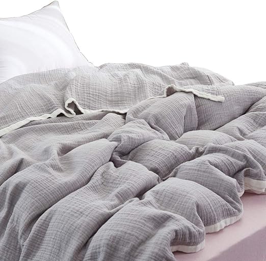 muslin queen blanket