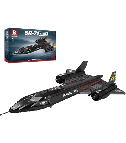 Amazon.com: Reobrix SR-72 Reconnaissance Fighter Jet Building Set