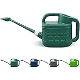 2 Gallon Watering Can, Garden Watering Can Outdoor, Plant Water Can with Removable Long Spout and Stainless Steel Sprinkler Head, Large Plastic Outdoor Watering Cans for Gardening Flower Plants