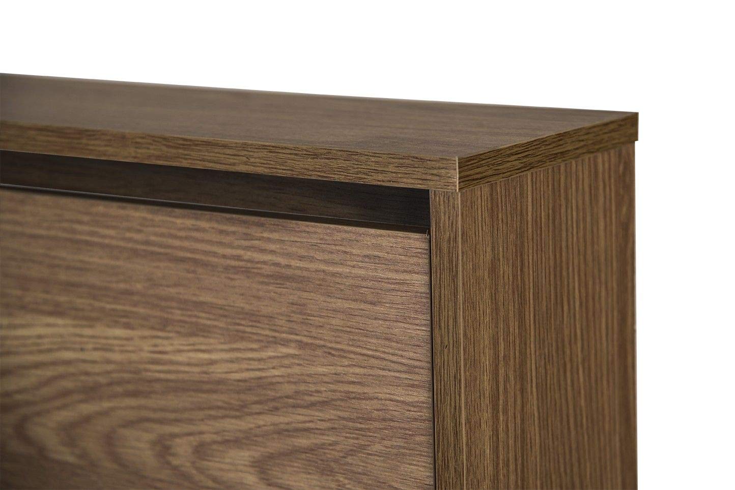 Blanco 16.5 x 54 x 123 cm Tablero aglomerado de Alta Densidad y