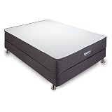 Cool Gel 10 Inch Queen Memory Foam Mattress Medium Firm, Memory Foam Mattress Queen Size Cooling, Made in the USA, 10" Depth with Pressure Relief, CertiPUR-US Certified No Fiberglass, CoolGel Bed