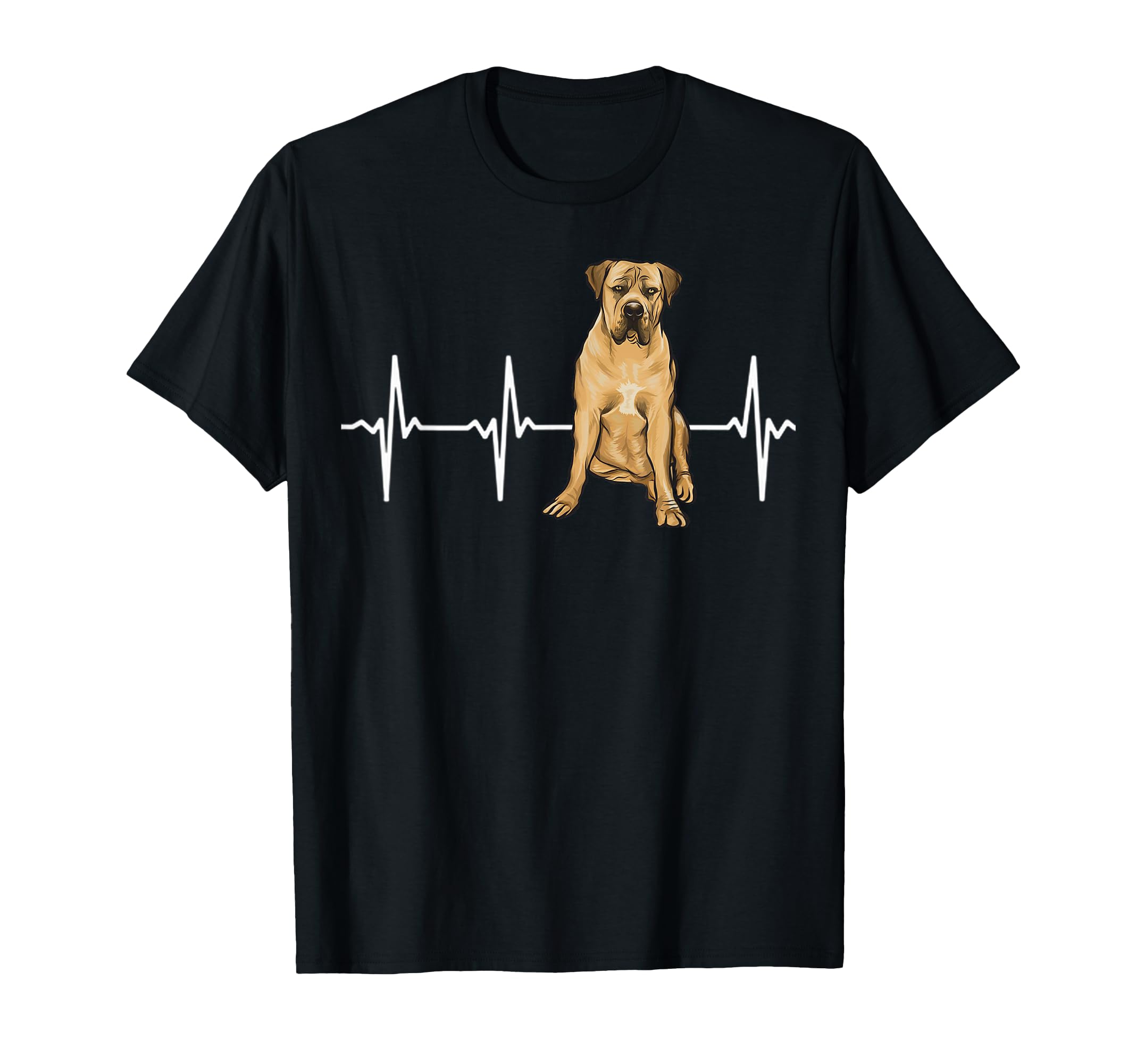 Boerboel Heartbeat Dog Lover T-Shirt