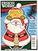 Tobin DW559 14 Count Santa Ornament Plastic Canvas Kit, 4