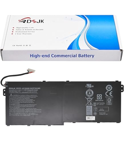 V1502FAN SET と　V1501 BATTERY SET Amazon.com: EPYOBW VS08XL Laptop Battery 95Wh Compatible