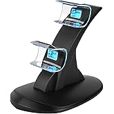 PS5 Controller Charger Station Dual Controller Charging Stand for PlayStation 5, IC Protection, Fast Charging Docking Station with Type-C Charging Cable