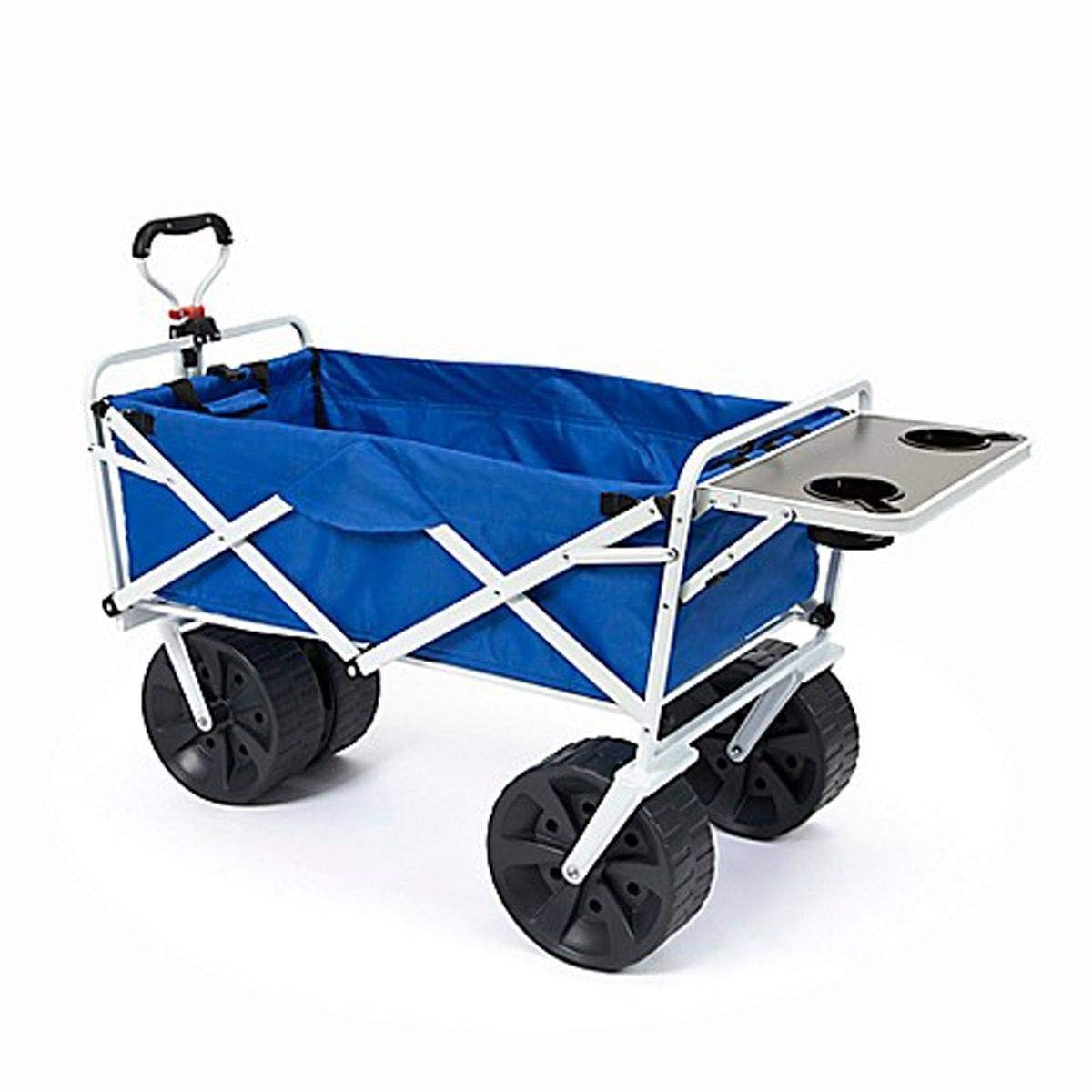 MacSports All Terrain Beach Wagon with Side Table Heavy Duty Collapsib | amzdealz