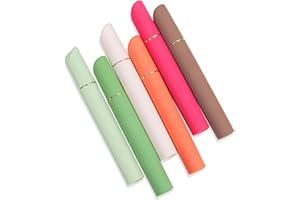 COLNK Highlighters Assorted Colors,6 Counts of Aesthetic Highlighter Pen Set,Soft Chisel Tip,Cute Highlighters Mild Colors with Retro Barrel for color-coding