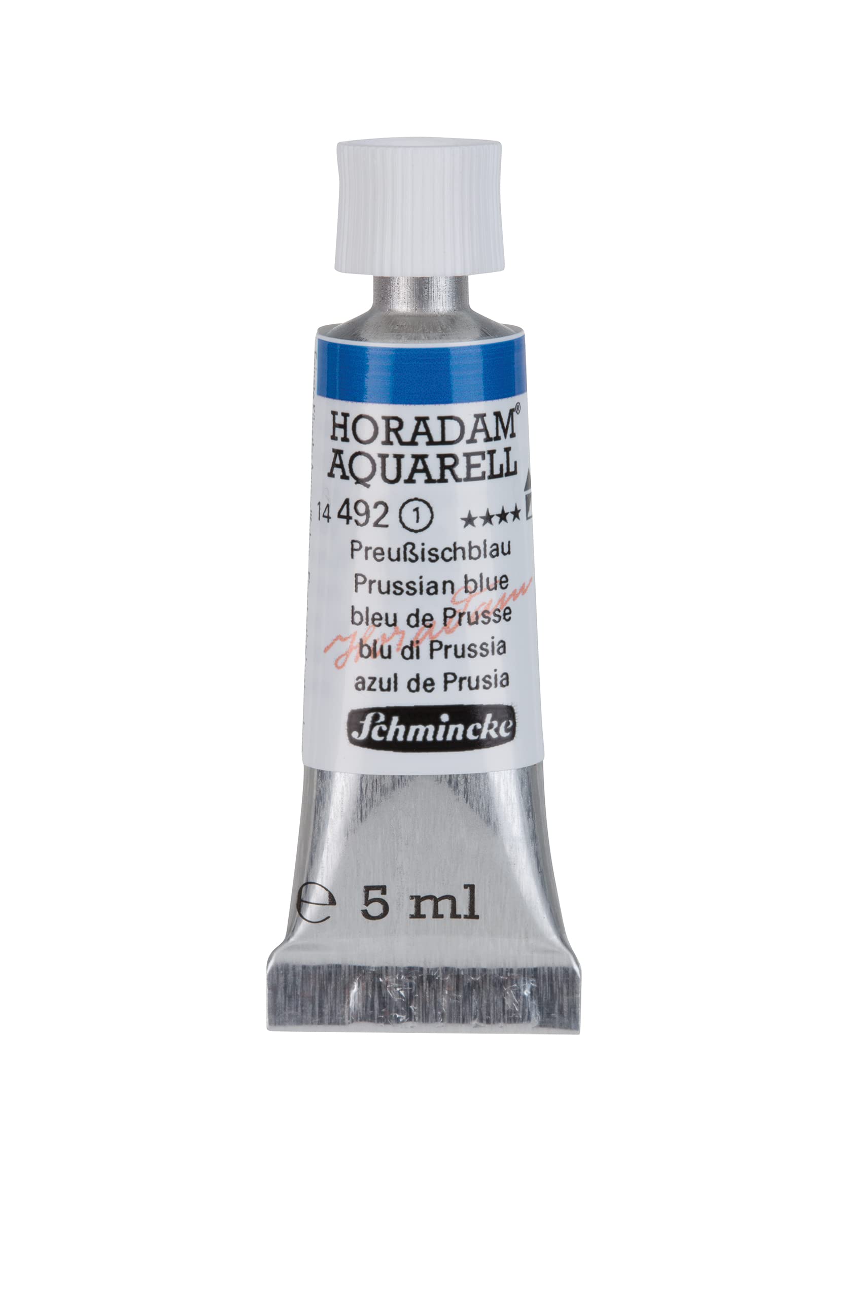 Schmincke - HORADAM® AQUARELL - finest artists' watercolours, Paris blue - 5 ml — image 1