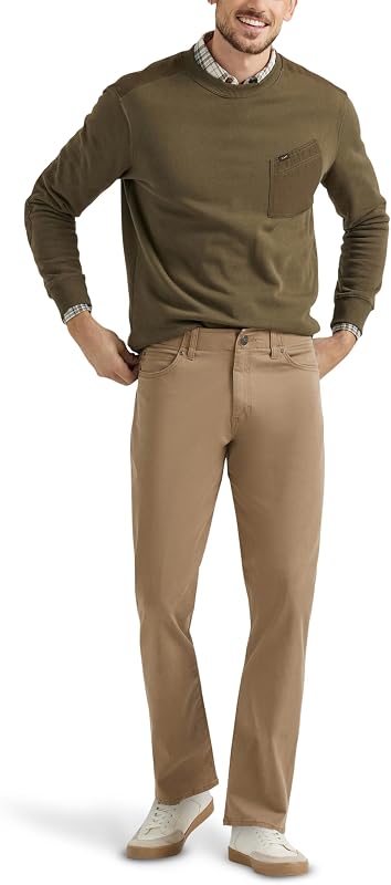 Extreme Motion, Pantalones Vaqueros Rectos y Estrechos para Hombre, Cougar, 33W x 30L