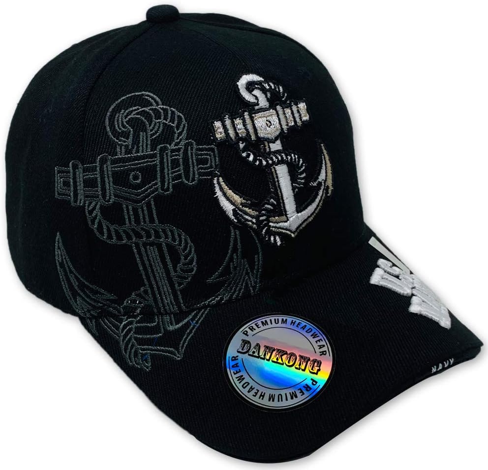 GREAT CAP Official Licensed Military Navy Hat by US Warriors