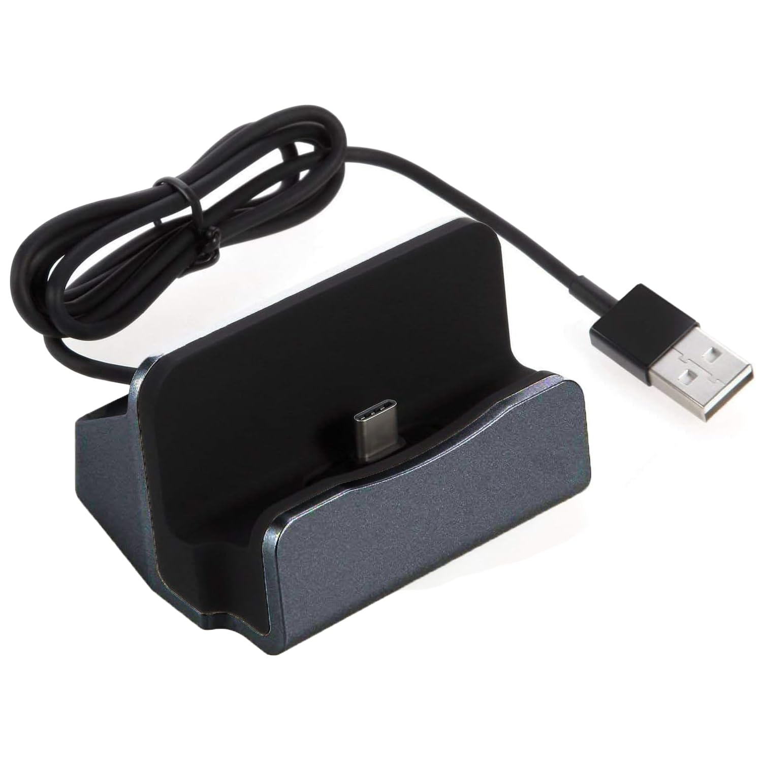 YooGoal USB Type C Charging Dock, Type-C Docking Station Fast Charger & Sync Stand for All USB-C MobilePhones and More USB C Devices - Black