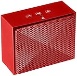 AmazonBasics Mini Bluetooth Speaker - Red