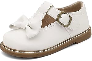 NEDAAN Toddler Girl Mary Jane Dress Shoes-Little Girls School Uniform Shoes