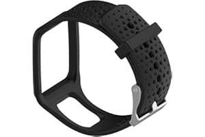 MOTONG TomTom Replacement Band Silicone Repalcement Band For TomTom Multi-Sport GPS Watch,TomTom Multi-Sport + HRM,TomTom Multi-Sport Cardio Watch And More