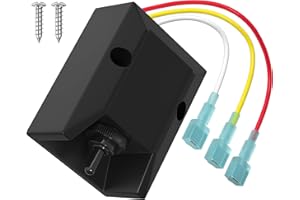 RVMARINEPAT Liftgate Switch 264346 (ON)/Off/(ON) Compatible 3 Wire Lift Gate Control Switch Waterproof OEM Replacement for GPT-25 Box Truck Trailer