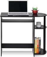 Furinno Simplistic Easy Assembly Computer Desk Espresso 80 W x 73 H x 40 D cm view 4
