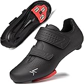 Mens Womens Cycling Shoes Compatible with Peloton Road Bike Riding Bicycle Pre-Installed Delta Cleats