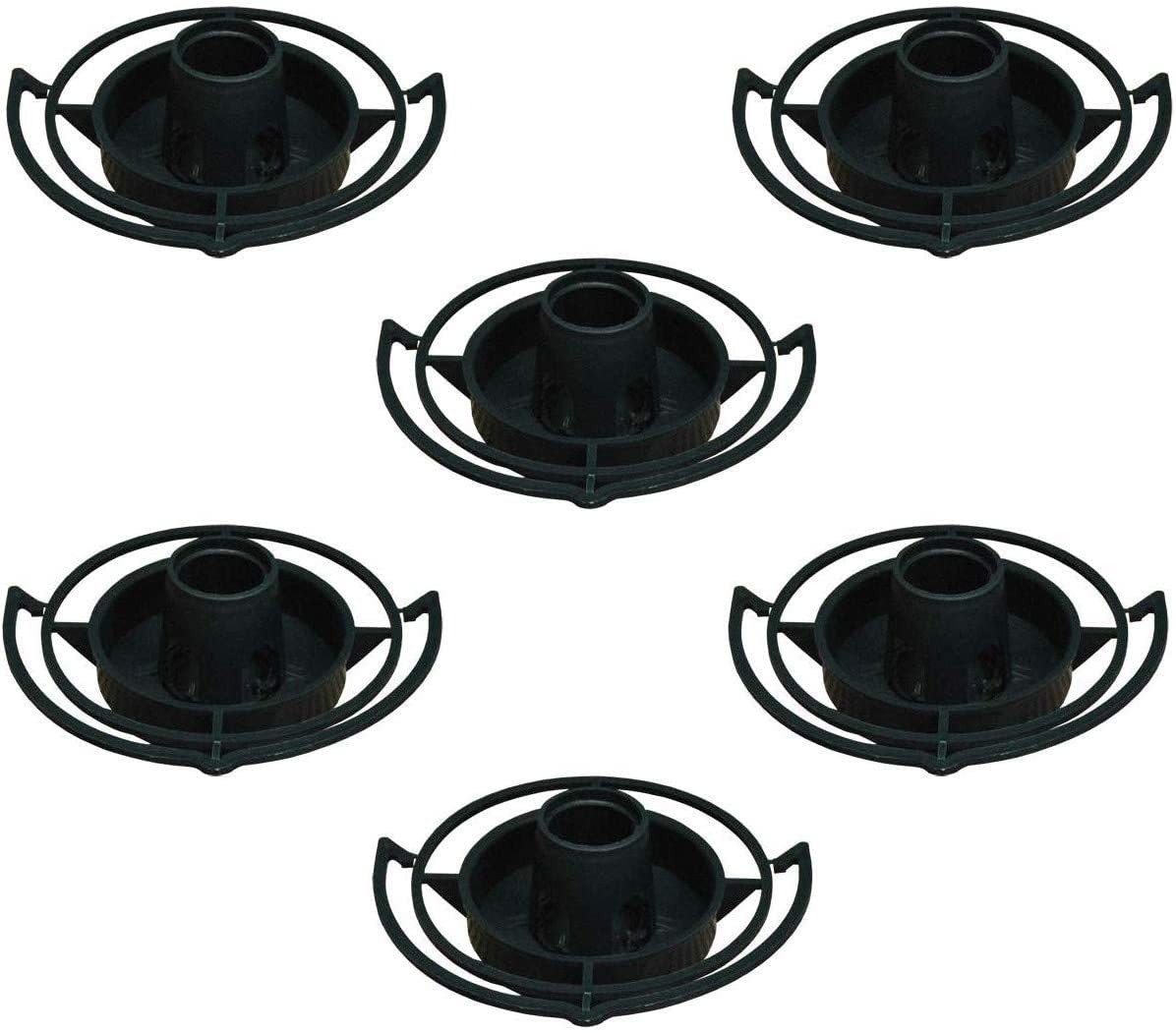 Ram® 6 x Black Bottle Top Feeders Bird Wild Bird Feeder