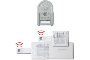 SECURE SAFETY SOLUTIONS Secure Wireless Chair and Bed Alarm for Elderly Adults - Patient Alarm Monitor with Bed Pad and Chair Pad Motion Sensor - Bed Alarms and Fall Prevention for Dementia Patients Senior Monitoring