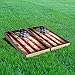 Cornhole Board Skin Wrap Decal - Vinyl Tournament Corn Hole Bean Bag Toss Sticker - Weather Resistant USA Flag Board Game - For Children Adults Colleges Festivals & Bars - 48.5