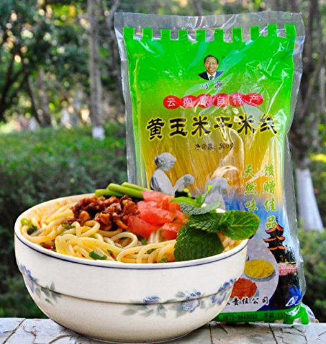 yunnan kunming specialty: Authentic Cereal guoqiaomixian Over-the-bridge Rice Noodles from Yunnan 17.6oz