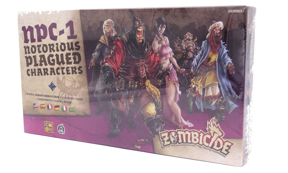 Zombicide Black Plague: N.P.C. #1 - Asmodee - Board Game - Board Game - Miniatures Game
