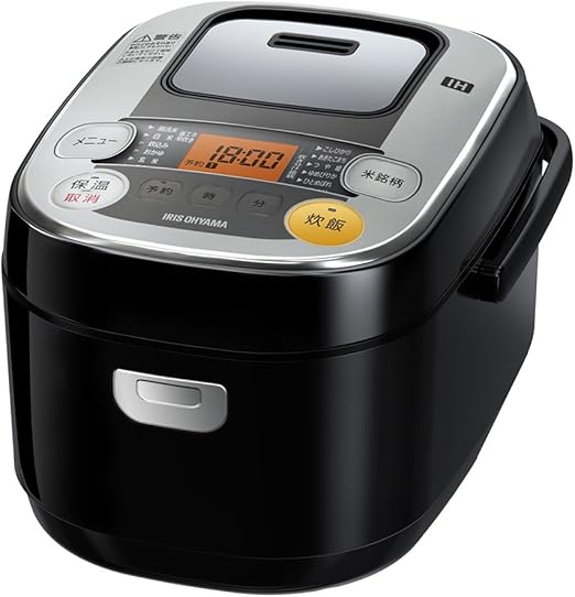 Amazon アイリスオーヤマ 炊飯器 IH式 3合 銘柄炊き分け機能付き 大火力 RCIB30B アイリスオーヤマ(IRIS OHYAMA) ホーム＆キッチン 通販