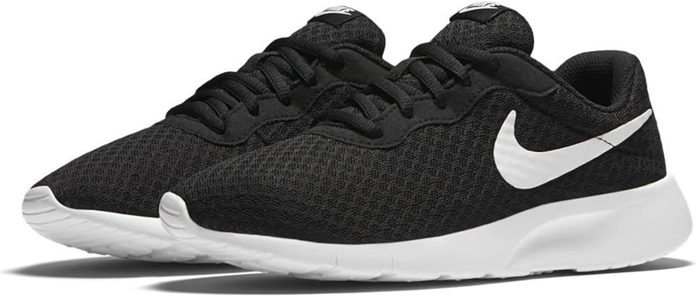  | Nike Tanjun Big Kids' Shoe, Black/White/White, 6 M US Little Kid | Running