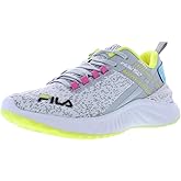 Fila Swift Evo Energized Womens Shoes Size 8, Color: Grey/Yellow/Pink