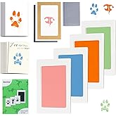 DeerZone Inkless Paw Print Kit,Dog Paw Print Kit,Dog Nose Print Kit,Clean Touch Ink Pads and Imprint Cards,Pet Paw Print Impression Kit for Dogs Cats Footprint Keepsake