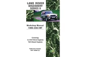 Land Rover Discovery Series 2 Workshop Manual 1999-2003: VDR 100090 (6)