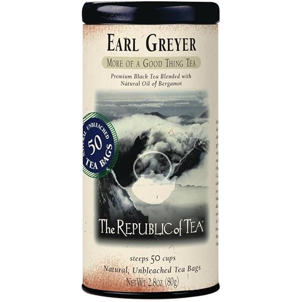Equal Exchange Organic Earl Grey Black Tea - 6 Boxes Of 20 Tea Bags