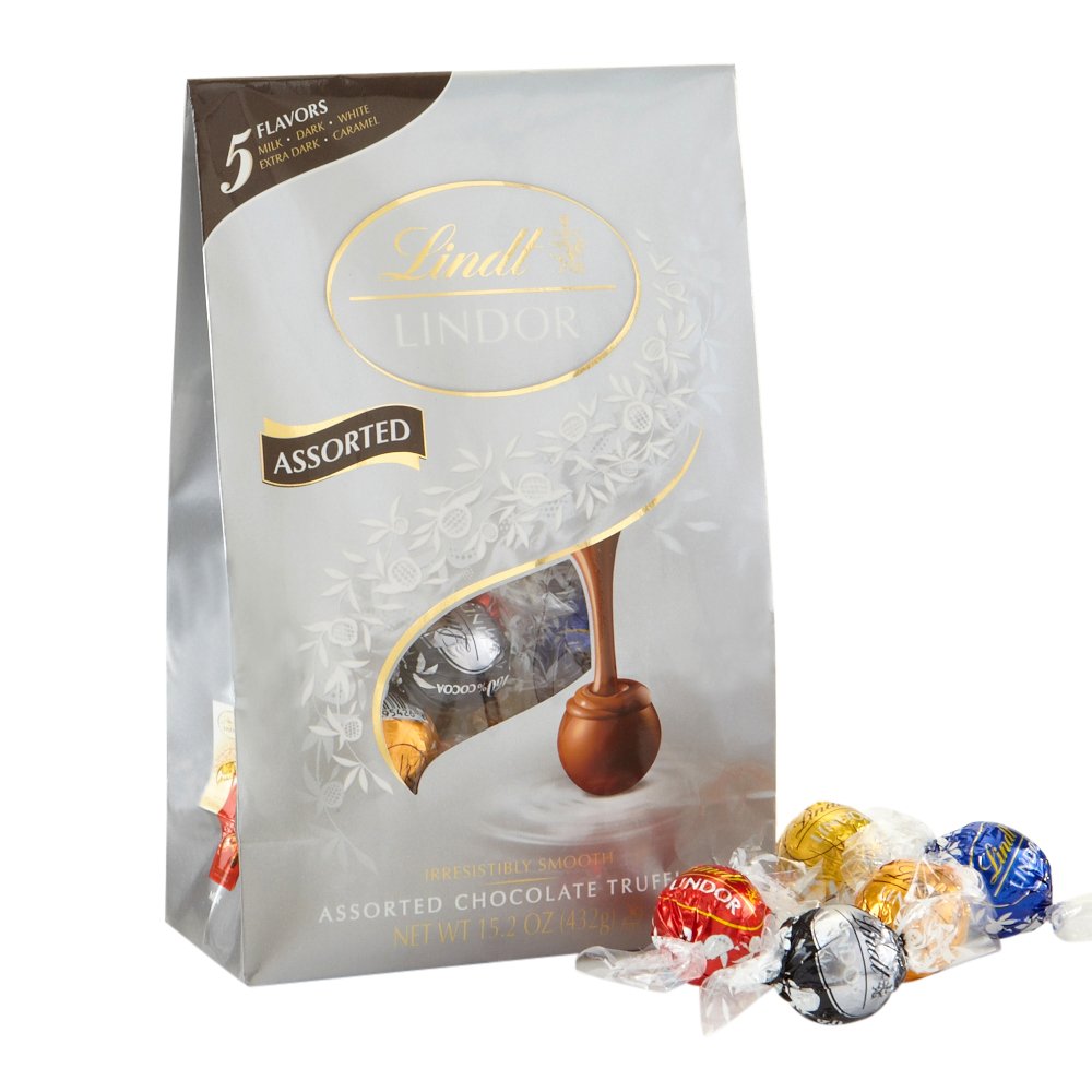 Lindt Lindor Assorted Chocolate Truffles 5.1 oz Grocery