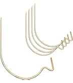 50-Pack Stainless Steel Picture Hanging Hooks – Heavy Duty Drywall Hangers, Holds Up To 100 Lbs, For Art, Clocks, Shelves, Planters