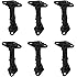 VideoSecu Universal Satellite Speaker Mounts / Brackets for Walls and Ceilings (White,Black Available)