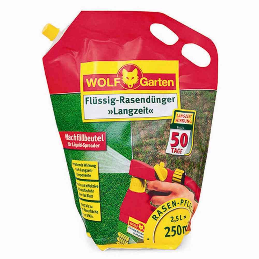WOLF LL 250 R Flüssig-Rasendünger - Langzeit - | 2,5 Liter für Rasen ...